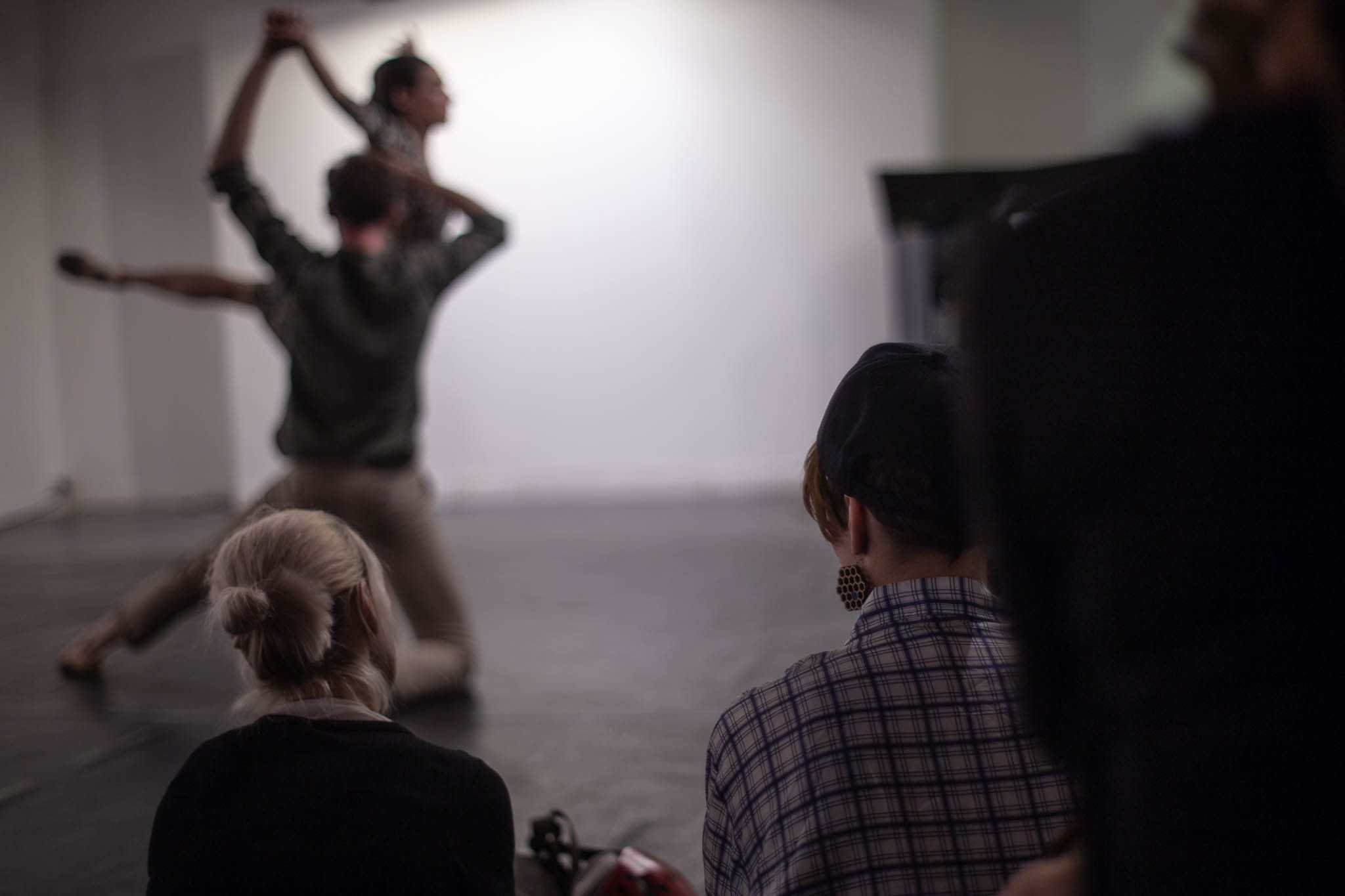 Emma Lister and Oliver Speers dancing “The Space Inbetween”